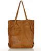 torby na ramię Miękka torba typu shopper z kieszeniami  - brąz camel 3