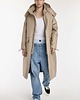 płaszcze i kurtki męskie Parka Longline Hoodie Oversize mocca 2