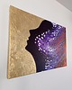 obrazy QUEEN OF THE NIGHT II 60x90 Ręcznie malowany Duży obraz Abstrakcja do salonu 5