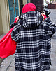 płaszcze damskie New Kurtka/ Płaszcz krata Wool 2