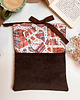 pokrowce i etui - różne Personalizowane etui na książkę, jesienne book sleeve ze sztruksu 7