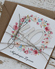 kartki scrapbooking Kartka na 40 urodziny z pudełkiem 1