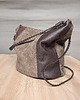 torby na ramię Bucket bag brązowa  czekoladowa torebka 6