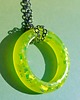 wisiory Naszyjnik- Neon Lime 1