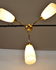 lampy wiszące Lampa wisząca, lata 50 9