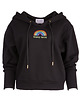 bluza z kapturem damska Bluza Rainbow - czarna 3
