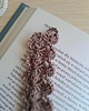 zakładki do książek Ażurowa zakładka do książki handmade 2