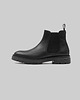 buty męskie Buty sztyblety skórzane e700 czarne 1
