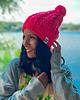 czapki damskie Czapka Handmade Smile Pomarańcze 1