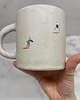 kubki i filiżanki Ceramiczny Kubek Handmade 380 ml z Narciarzami 3