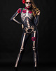 kombinezony damskie Lady Death - Pełny Kombinezon na Halloween 3