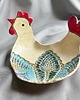 patery i talerze Kura ceramiczna talerzyk wielkanocny 2
