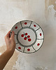 patery i talerze Talerz porcelanowy głęboki w pomidorki 3