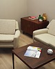 fotele Fotel kremowy, duński design, lata 70, produkcja: Dania 3