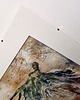 obrazy Wojownik, obraz w technice mieszanej, collage 4