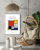 plakaty PLAKAT Piet Mondrian, plakat abstrakcyjny 3