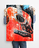 plakaty Czerwona Gitara  - grafika na plakacie 2
