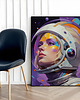 plakaty Dziewczyna astronautka - plakat/ilustracja 3
