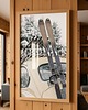 plakaty PLAKAT narty SKI zimowy vintage góry 6