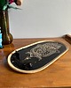 Podstawki pod kadzidełka Duży talerz owalny, patera w Hamsa, palo santo, kadziedełko 1