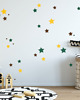 naklejki ścienne do pokoju dziecka Naklejki na ścianę dla dzieci Gwiazdki w 3 kolorach 2