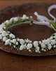wianki komunijne Wianek komunijny małe białe różyczki i gipsówka 4