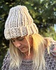 czapki damskie Beanie handmade 2