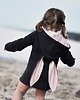 bluzy dla dziewczynki Bluza z uszami królika - grafit 1