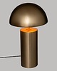 lampy stołowe Lampa stołowa, złota, 50 cm FUNGUS 3