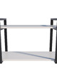 regały i półki Półka Wiszaca na Ścianę Biała Loft do Salonu Regał Nowoczesna 80 cm 5