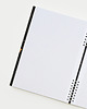 kalendarze i plannery NOTES GWIAZDOZBIORY CZARNE B5  160 stron  SZARE KRATKI 3