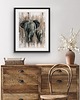 plakaty DWA SŁONIE 40x50cm Plakat na płótnie boho afryka 4