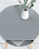 stoliki kawowe Stolik nocny Igloo Wood szary dąb 50cm 3