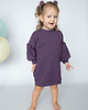 sukienki dla dziewczynki Sukienka/tunika bombka z bufiastymi rekawami 2