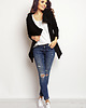 bluza z kapturem damska Bluza C096 5