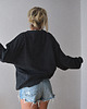 bluza bez kaptura damska Bluza Puffy Antracyt 2