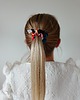 gumki do włosów Gumka jedwabna, scrunchie, frotka panterkowy szał MINI 2
