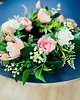 dodatki - różne Wianek dekoracyjny z kwiatów 5