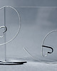 kolczyki wire wrapping Srebrne kolczyki koła serca LOVE 5