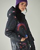 kurtki damskie Kurtka parka zimowa - Rainbow 6