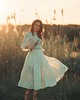spódnice midi Spódnica LANA ecru 1