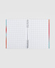 kalendarze i plannery NOTES GRADIENT DZIŚ  B5  160 stron  SZARE KRATKI 3