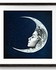 plakaty Plakat Moonface I, na płótnie 2