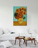 puzzle dla dzieci Puzzle drewniane SŁONECZNIKI Vincent van Gogh 700 el wyjątkowe kształty XXL 2