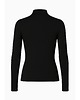 topy damskie Bluzka golf czarny YY500101 3