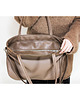 torby na ramię Pacco bag torebka ciemnobeżowa na zamek vegan 6