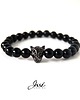 biżuteria męska Bransoletka męska BLACK TIGER 2