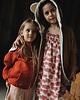 bluzy dla dziewczynki Bluza z kapturem z uszami słonia dla dziecka czerwona 2