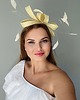 fascynatory Fascynator LA VIE pastelowy żółty -maślany /oraz inne kolory 1