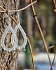kolczyki z żywicy Brokatowe kolczyki łezki z żywicy z cyrkoniami 1